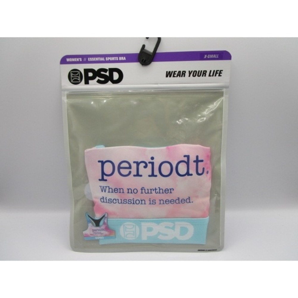 PSD Periodt Women's XS Essential Sports Bra Low Impact Comfort Band